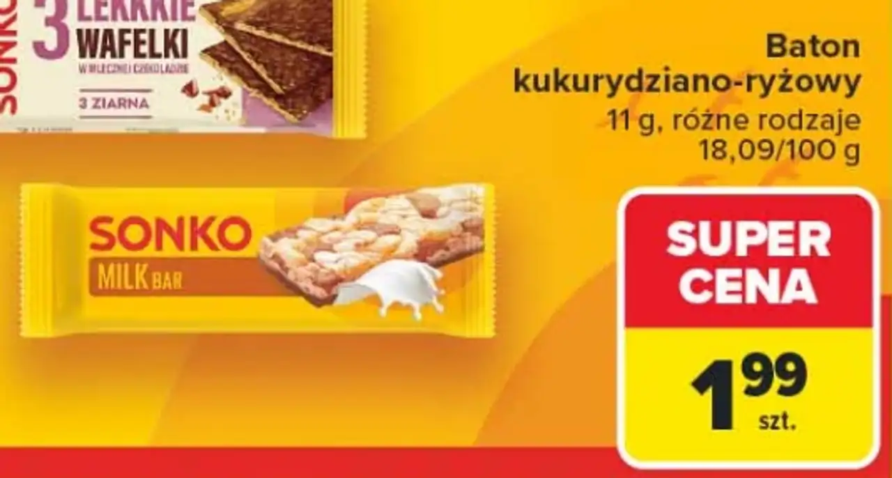 Sonko Baton kukurydziano-ryżowy