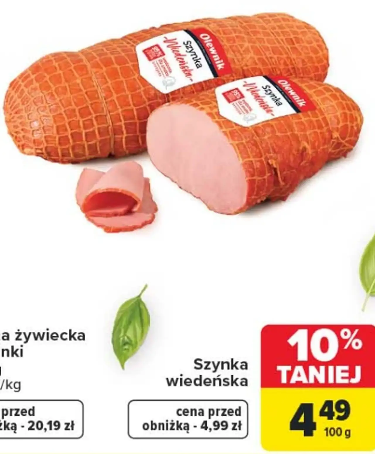 Szynka wiedeńska Olewnik