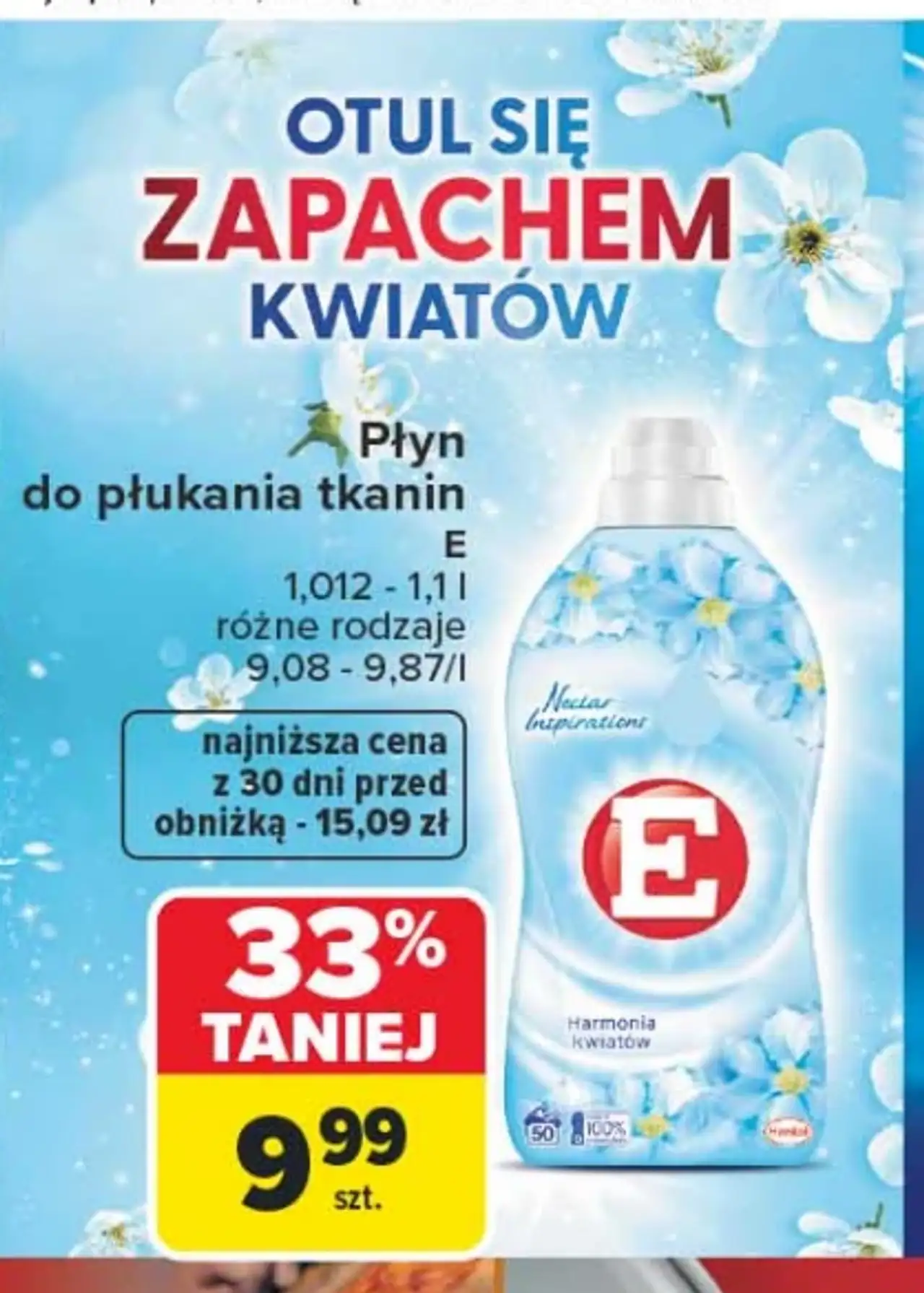 Płyn do płukania tkanin E