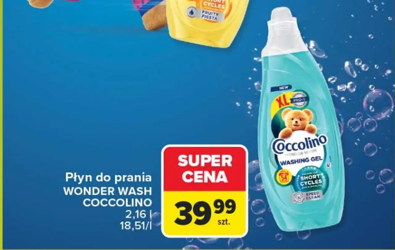 Płyn do prania Coccolino Wonder Wash