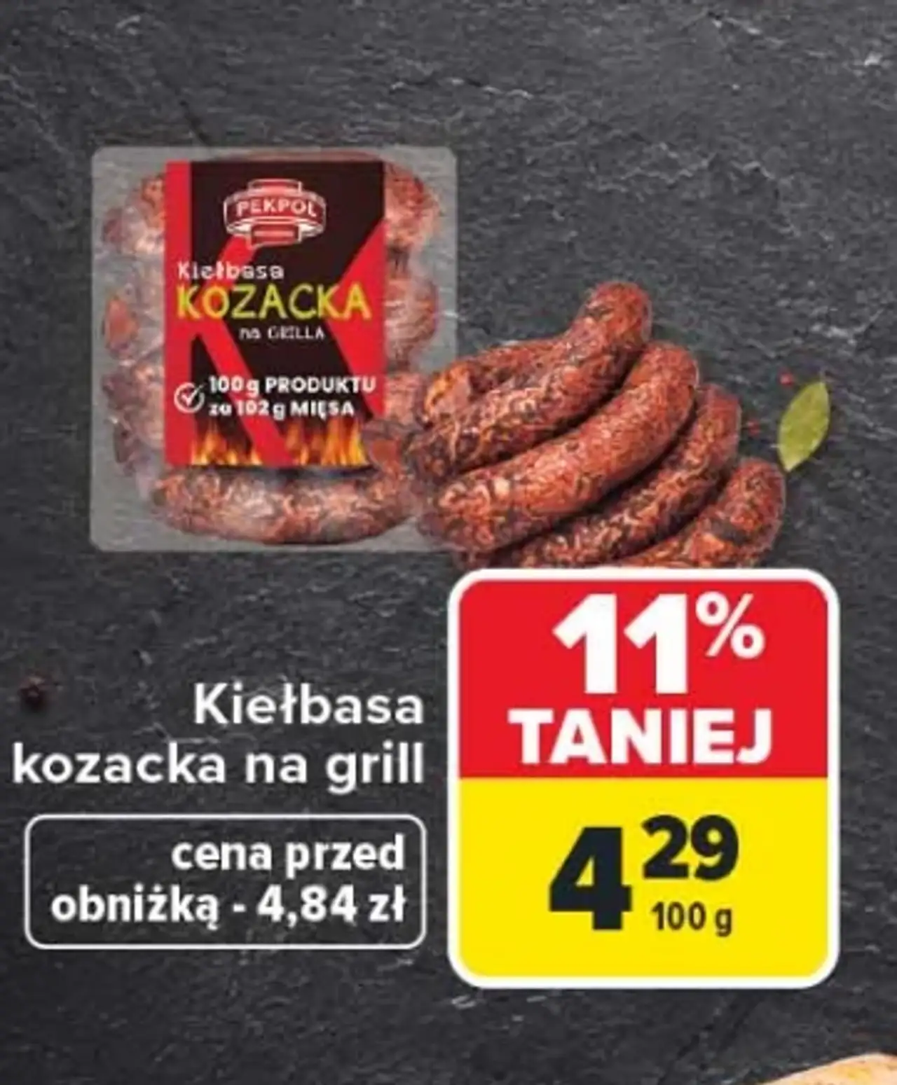 Kiełbasa kozacka na grill Pekpol