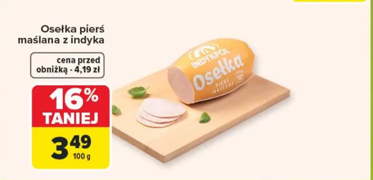 Osełka pierś maślana z indyka Indykpol