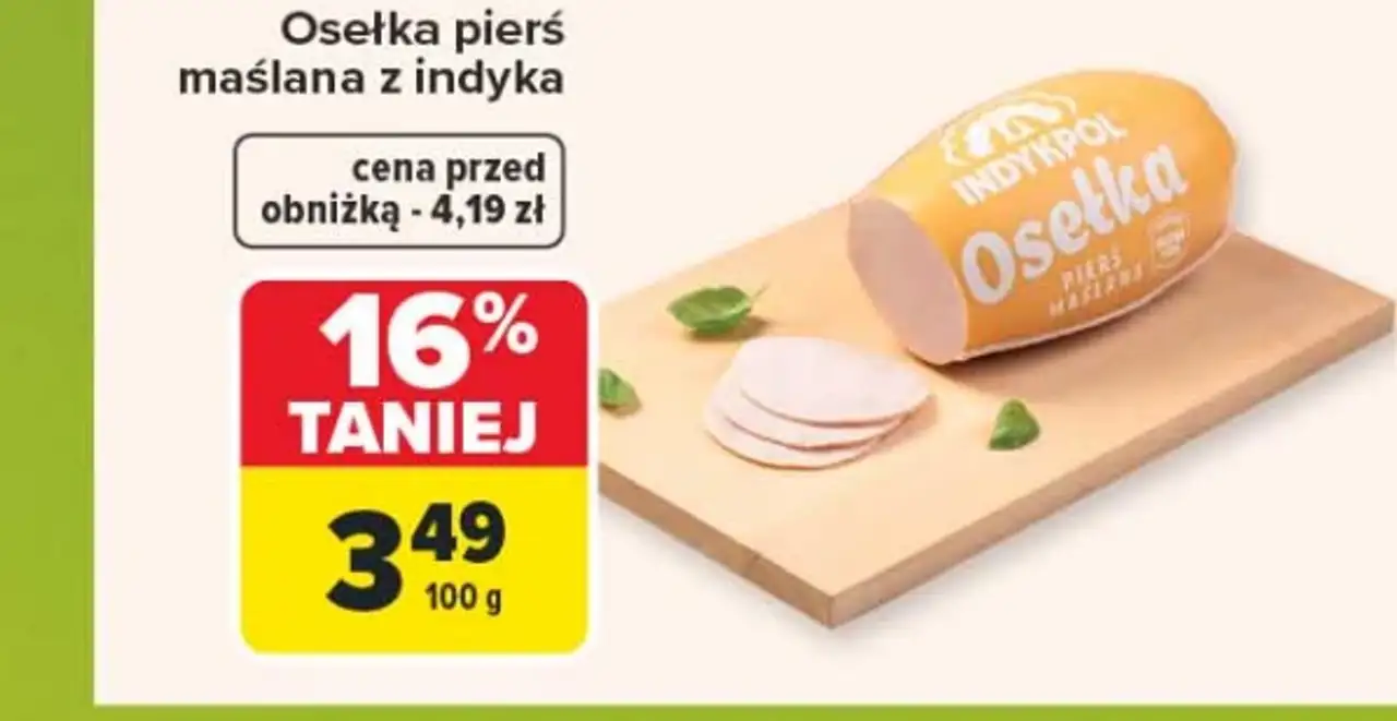 Osełka pierś maślana z indyka Indykpol