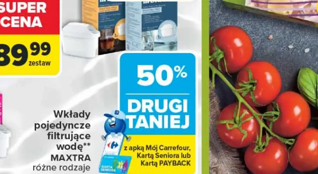 Wkłady pojedyncze filtrujące wodę Brita Maxtra