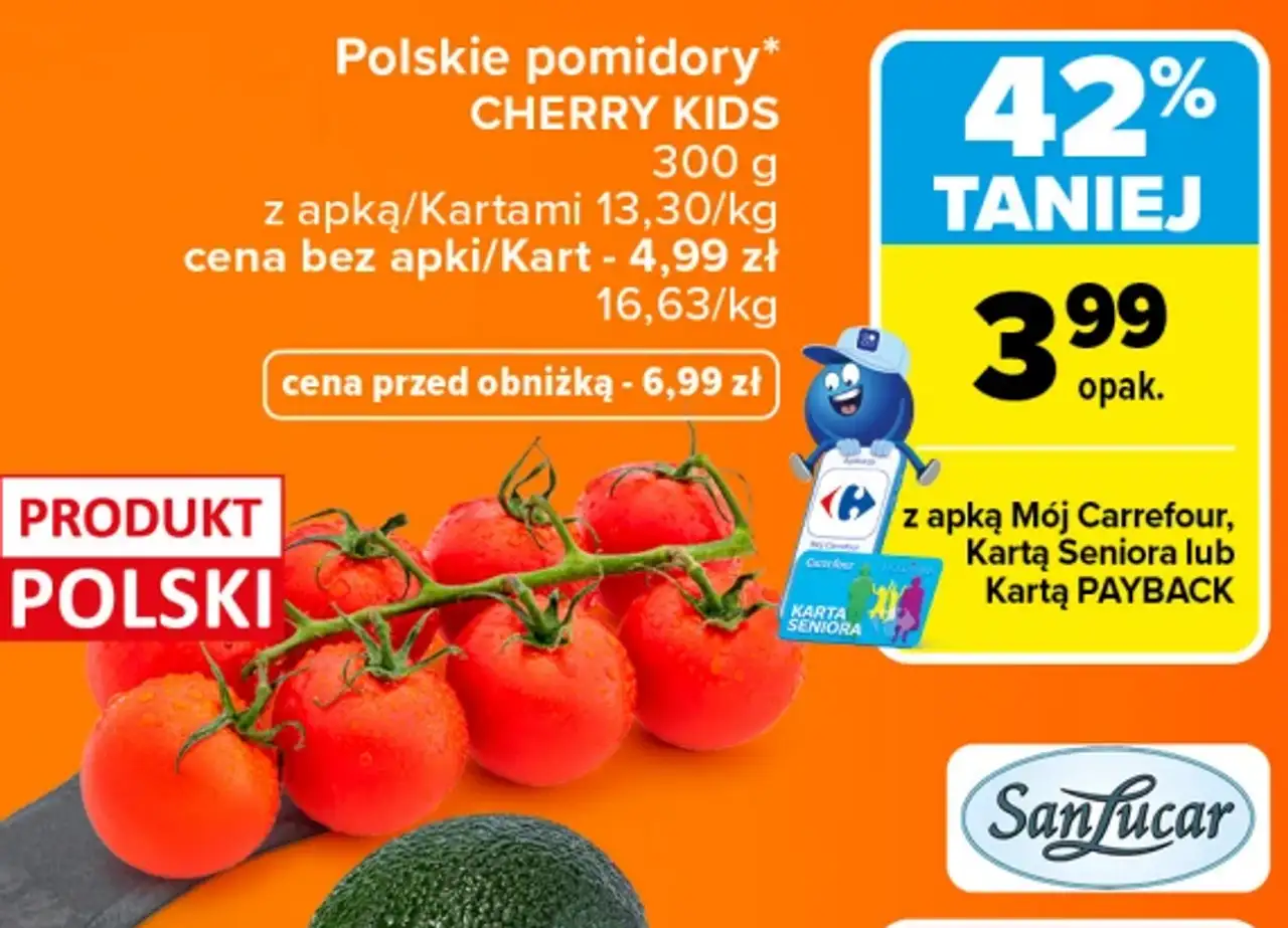 Polskie pomidory CHERRY KIDS