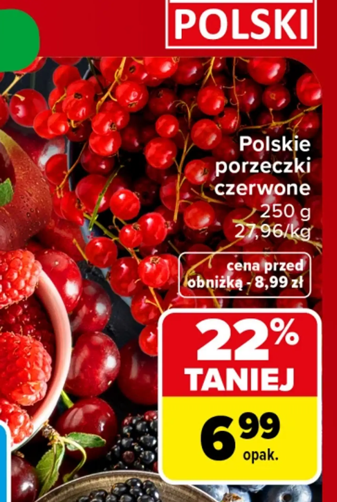 Polskie porzeczki czerwone