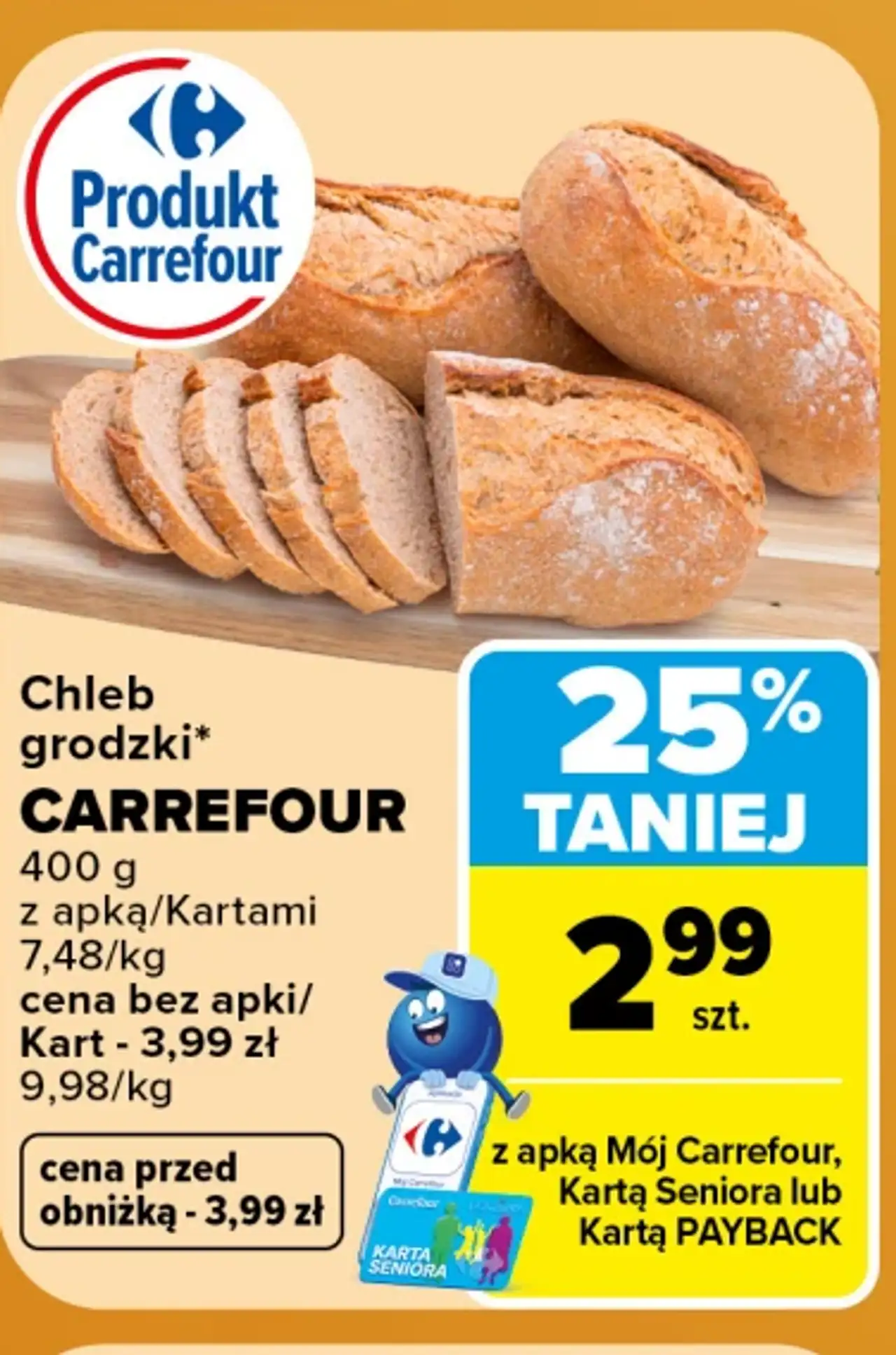 Chleb grodzki CARREFOUR
