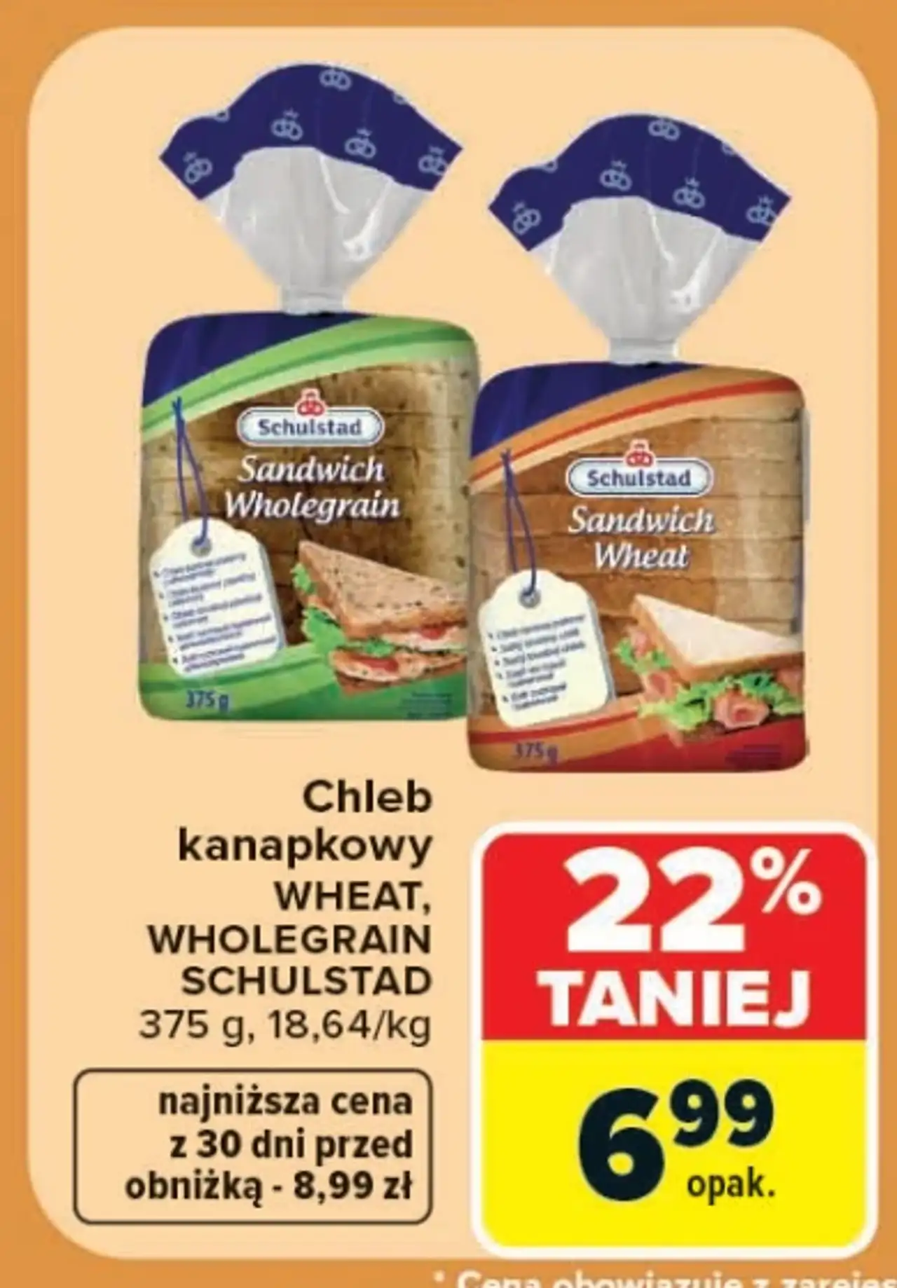 Chleb kanapkowy Schulstad