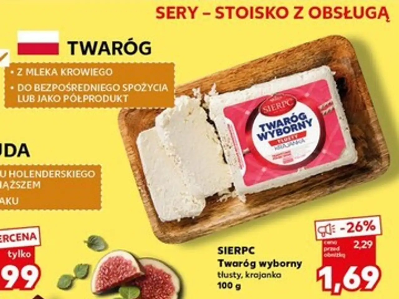 Twaróg wyborny półtłusty Sierpc