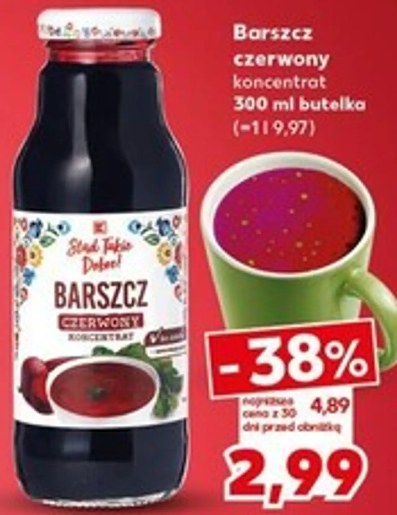 Barszcz czerwony koncentrat Stąd takie Dobre!
