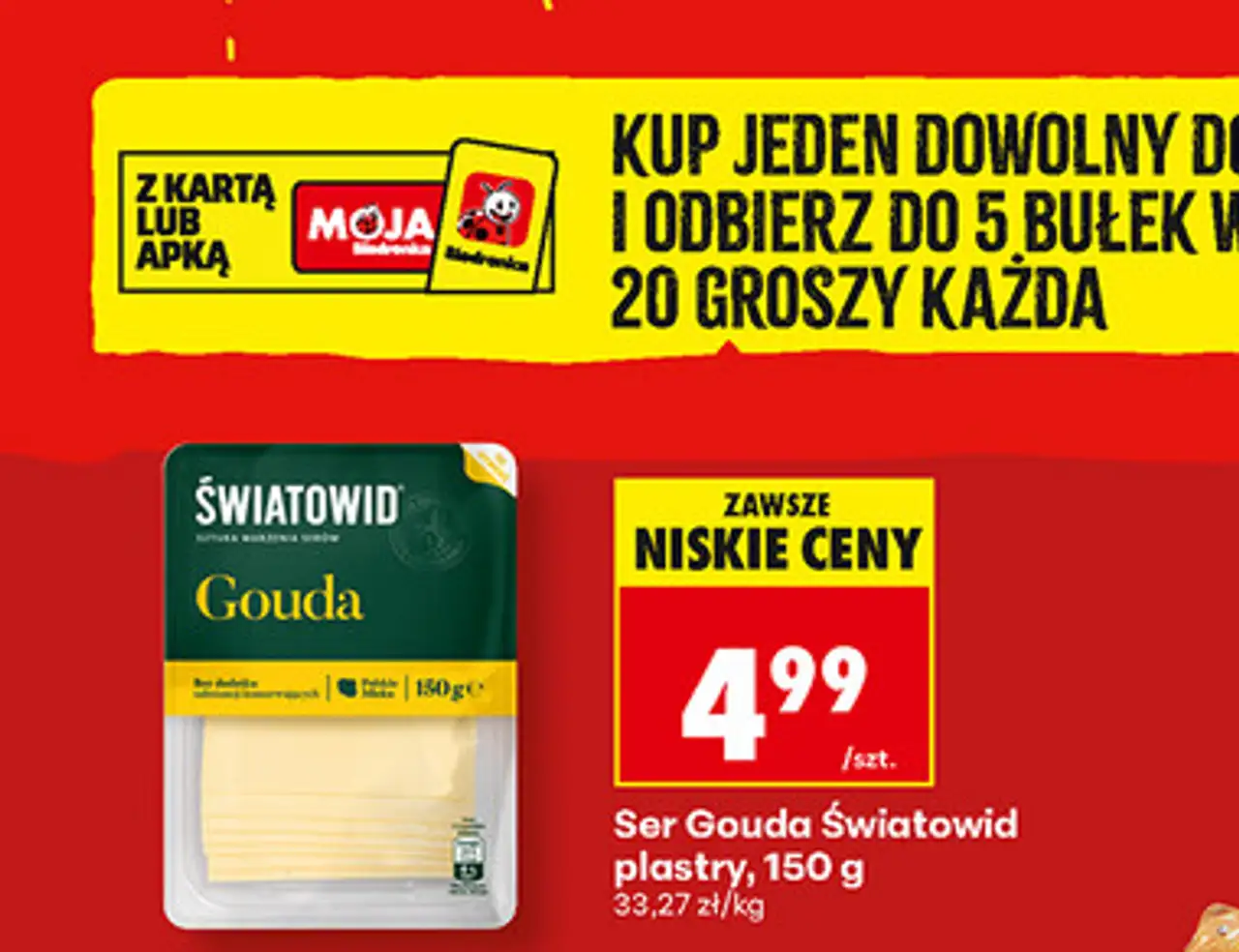 Ser Gouda Światowid plastry