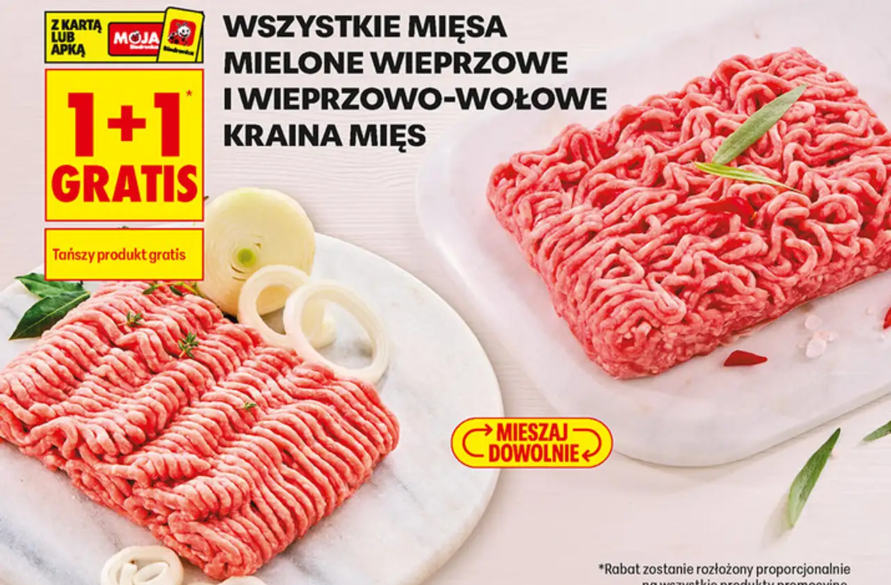 Mięsa mielone wieprzowe i wieprzowo-wołowe Kraina Mięs