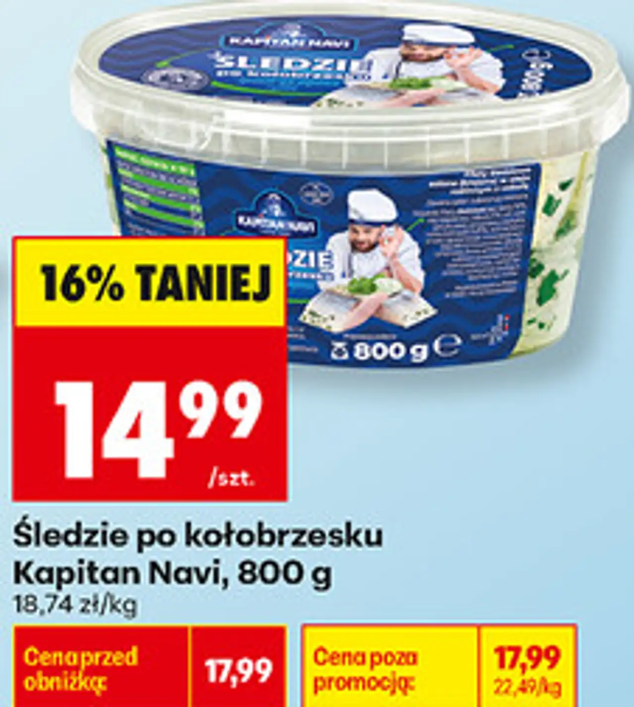 Śledzie po kołobrzesku Kapitan Navi