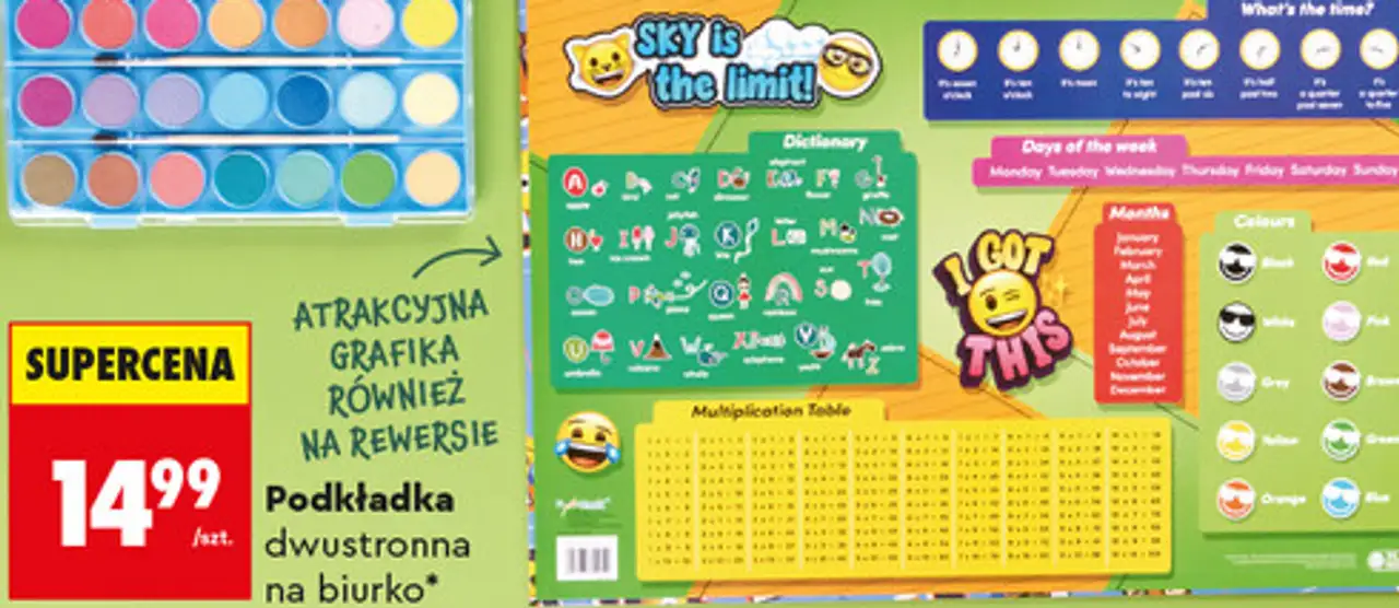 Podkładka dwustronna na biurko Loozz