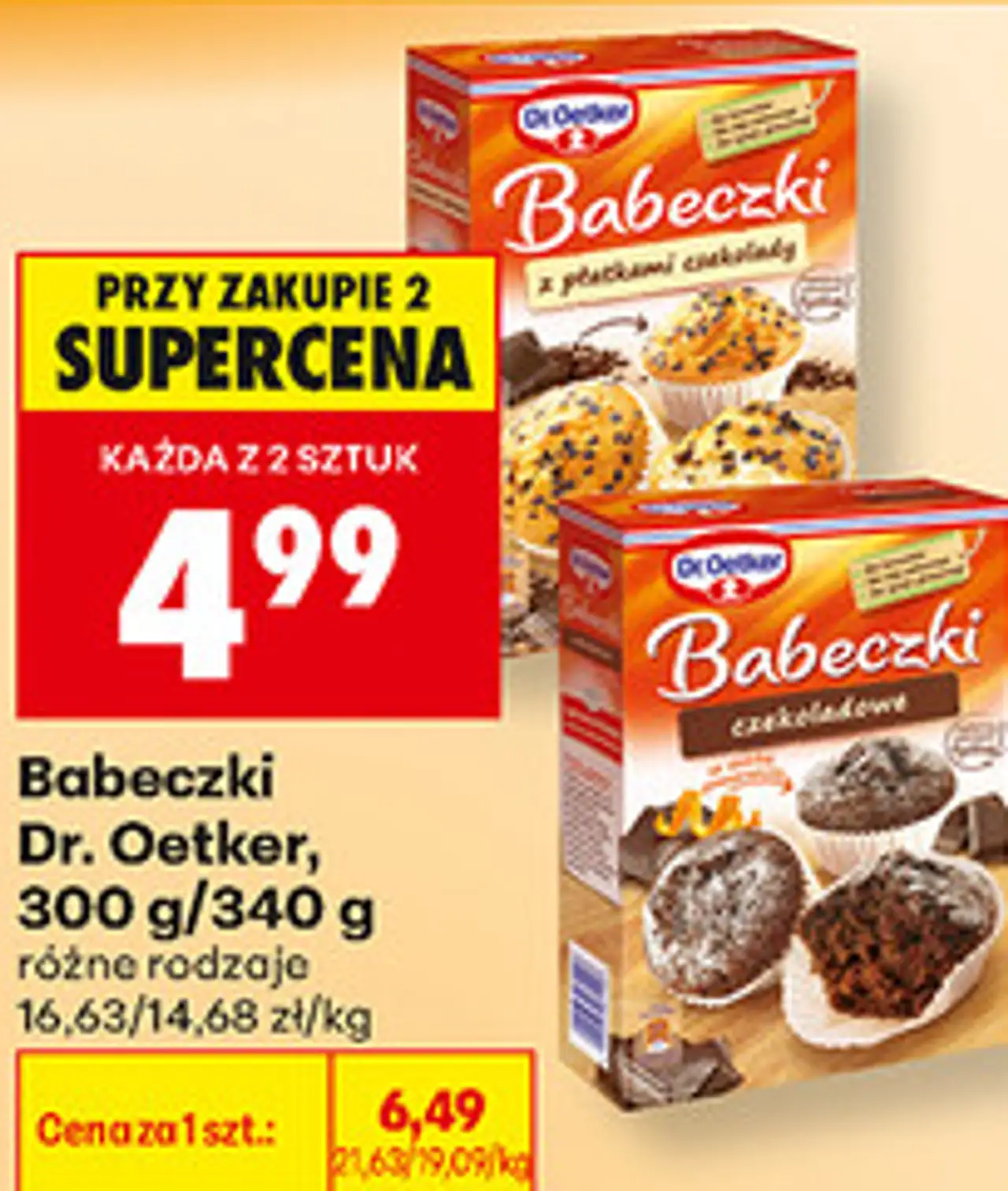 Babeczki Dr. Oetker