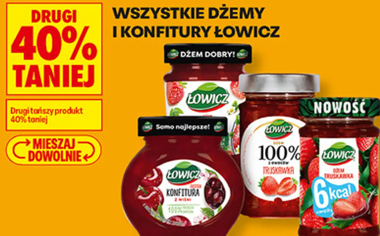 Wszystkie dżemy i konfitury Łowicz