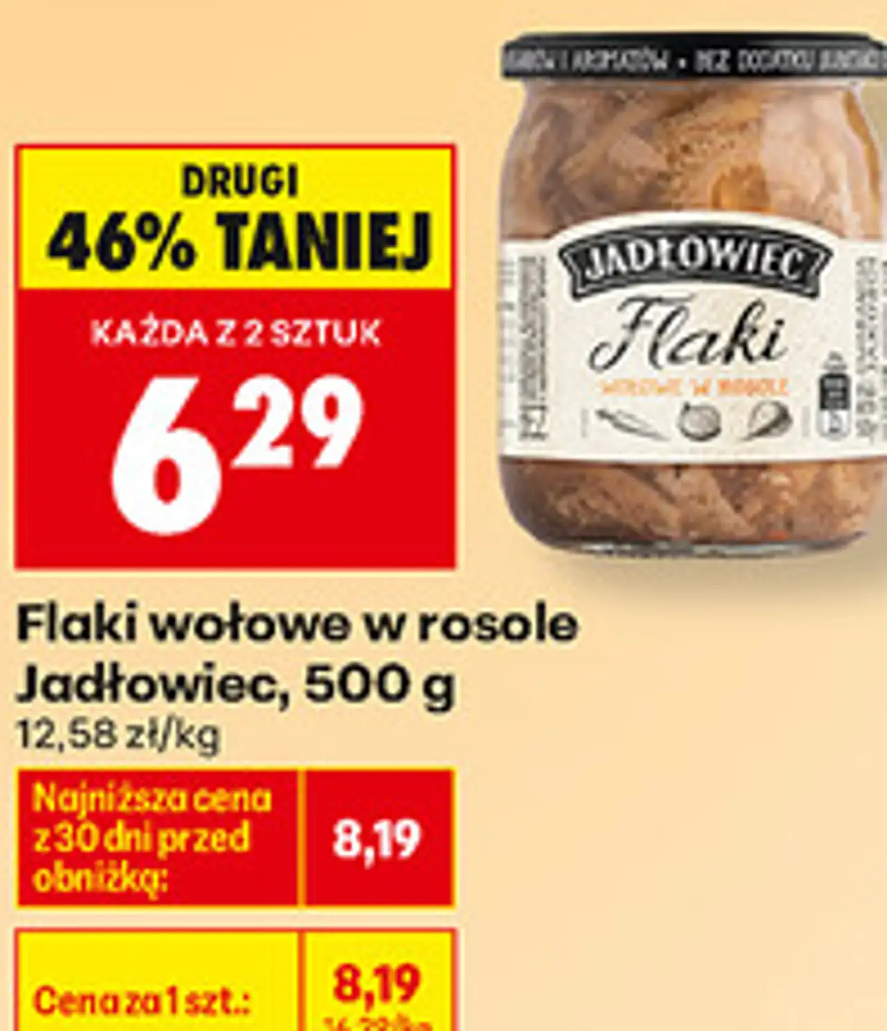 Flaki wołowe w rosole Jadłowiec
