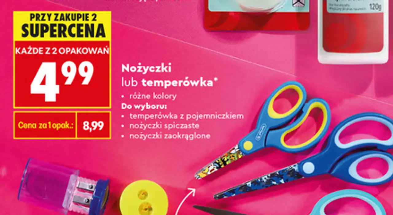 Herlitz Nożyczki lub temperówka