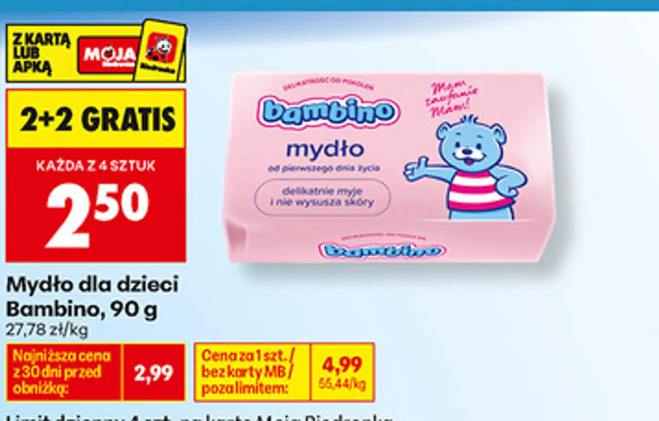Mydło dla dzieci Bambino, 90 g