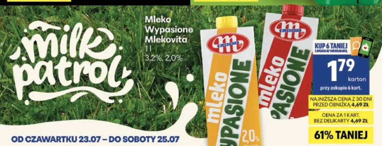 Mleko Wypasione Mlekovita