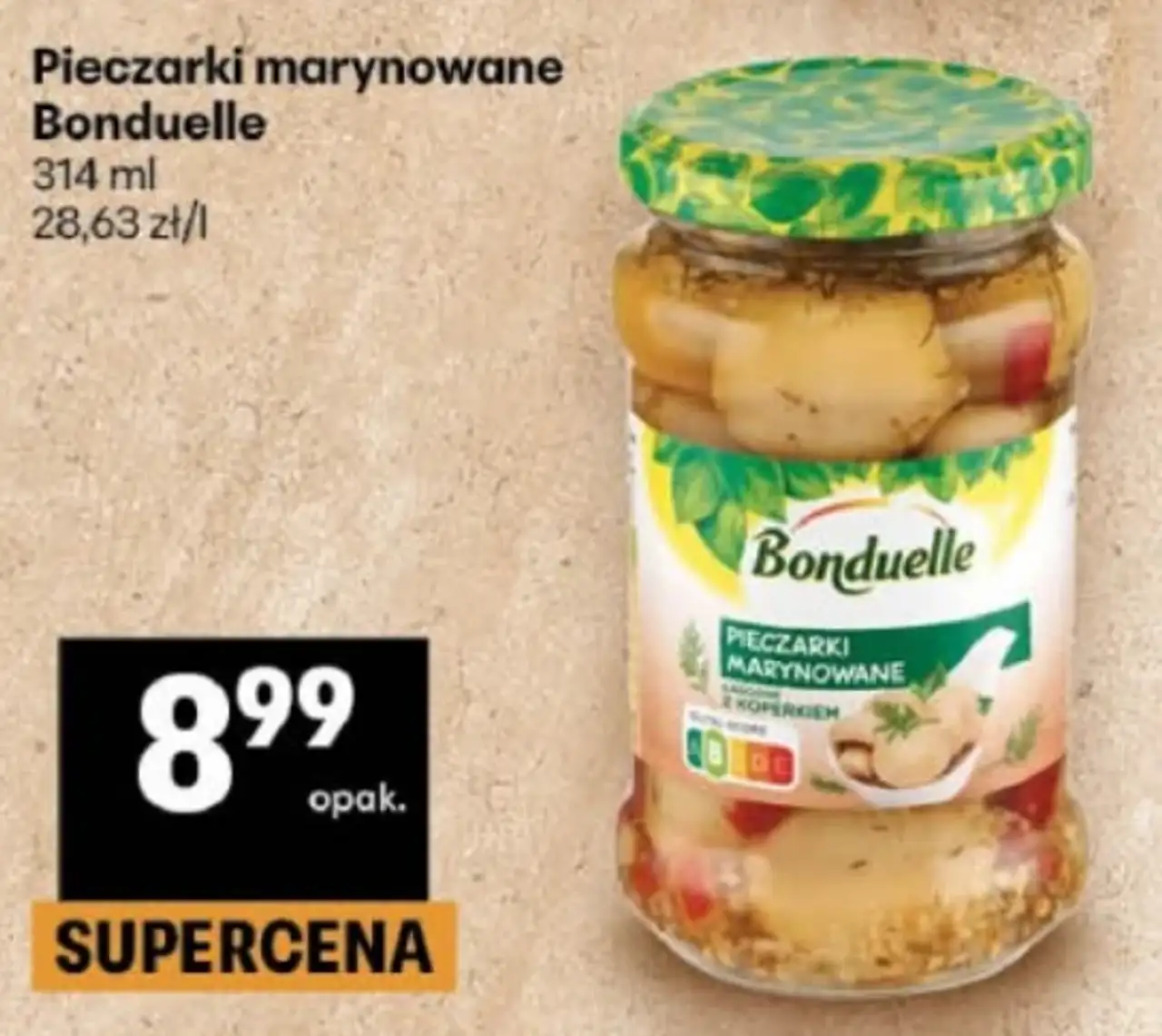 Pieczarki marynowane Bonduelle