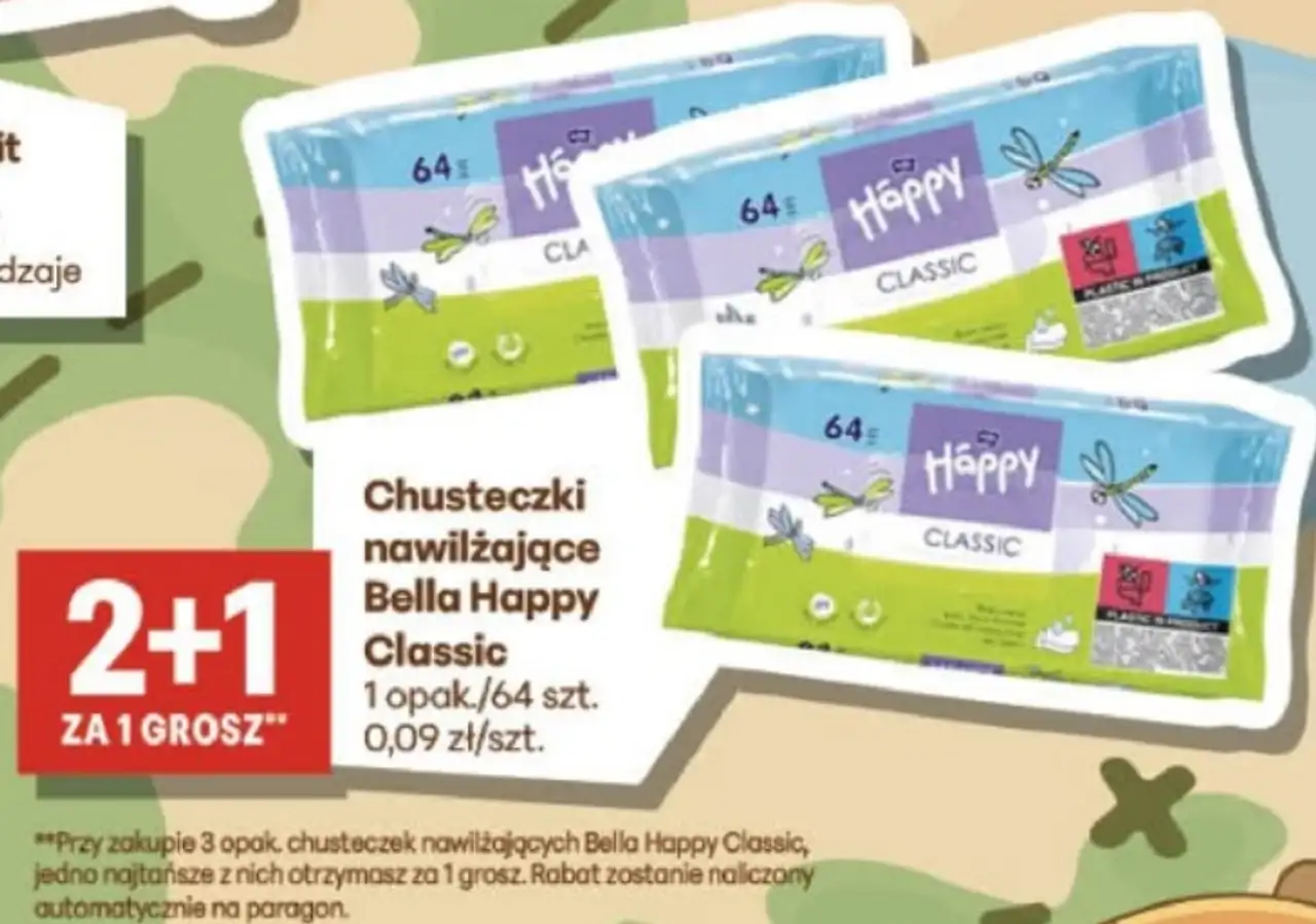 Chusteczki nawilżające Bella Happy Classic