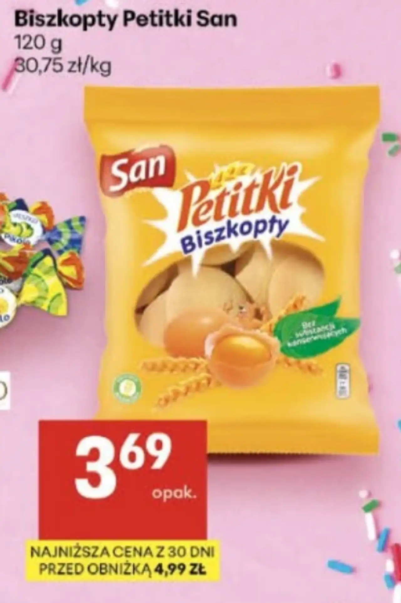 Biszkopty Petitki San