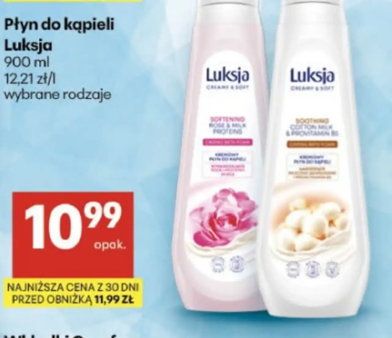 Płyn do kąpieli Luksja
