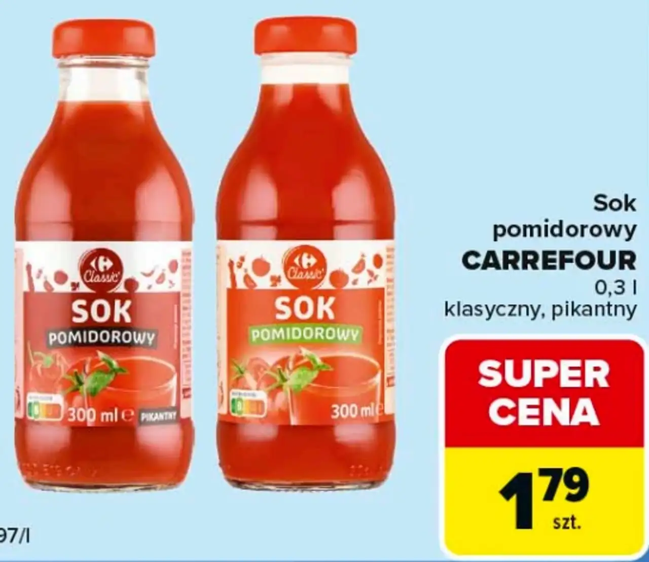 Sok pomidorowy Carrefour Classic