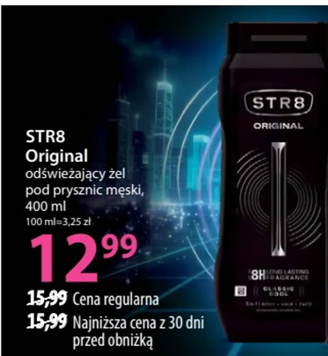 STR8 Original odświeżający żel pod prysznic męski
