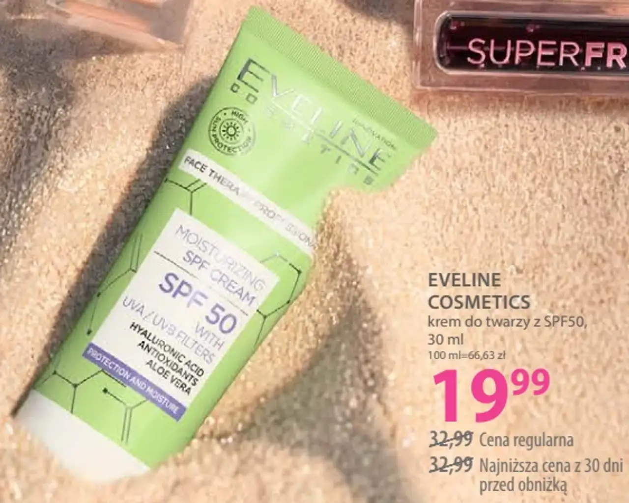 Eveline Cosmetics krem do twarzy z SPF50