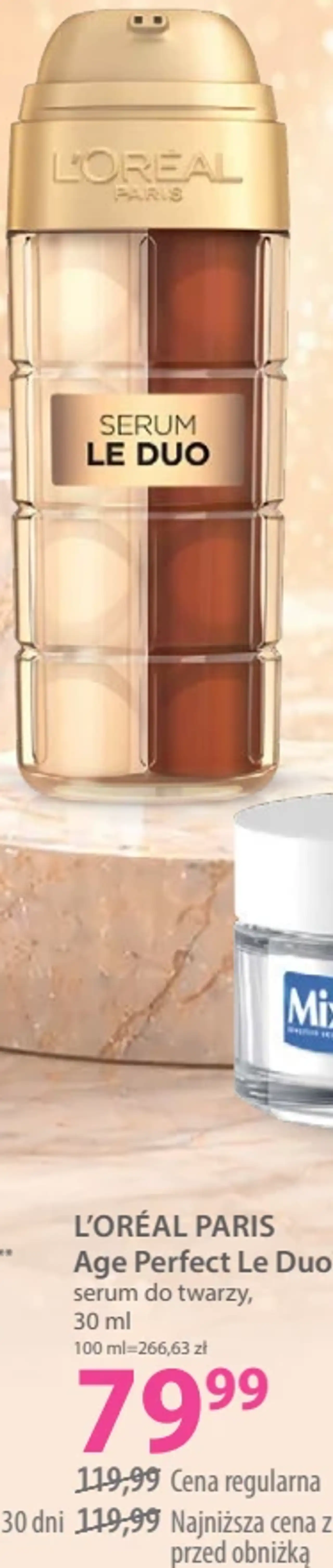 L'Oréal Paris Age Perfect Le Duo serum do twarzy