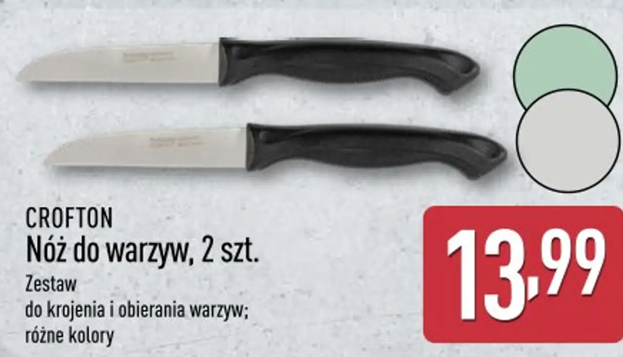 CROFTON Nóż do warzyw, 2 szt.