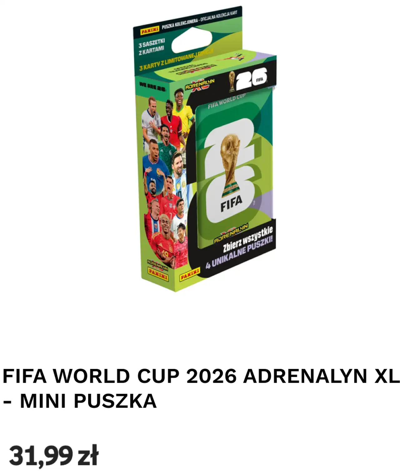 Panini FIFA World Cup 2026 Adrenalyn XL - Mini Puszka