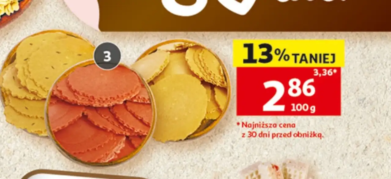 Ciastka owsiane naturalne, z czarnuszką, z jagodami goji lub migdałowe Ania