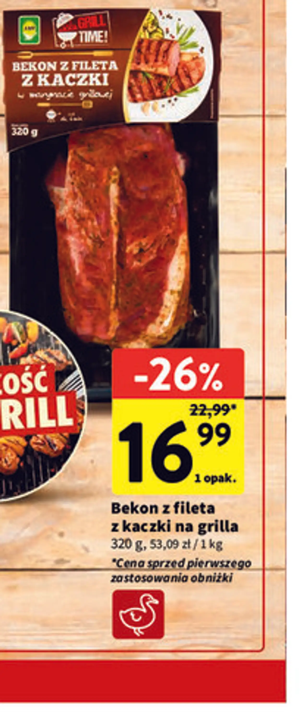 Bekon z fileta z kaczki na grilla Grill Time!