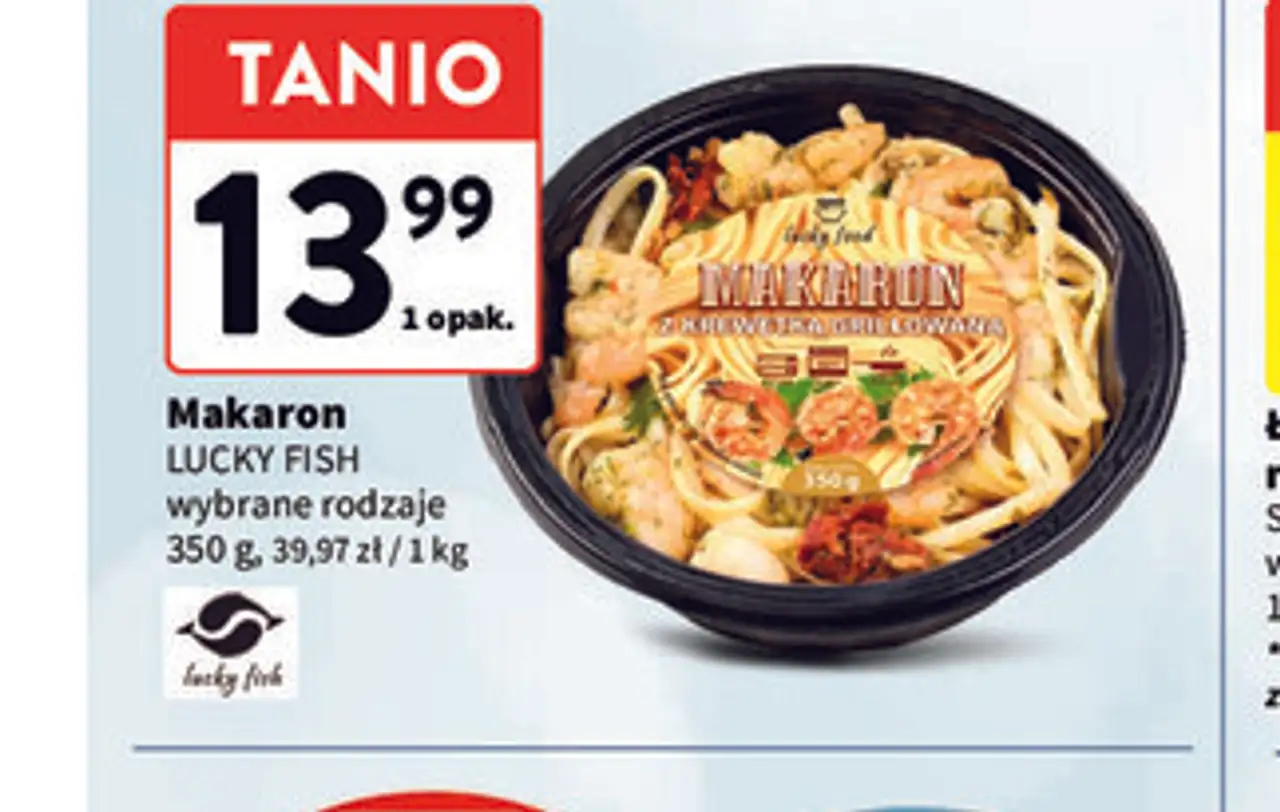 Lucky Fish Makaron wybrane rodzaje