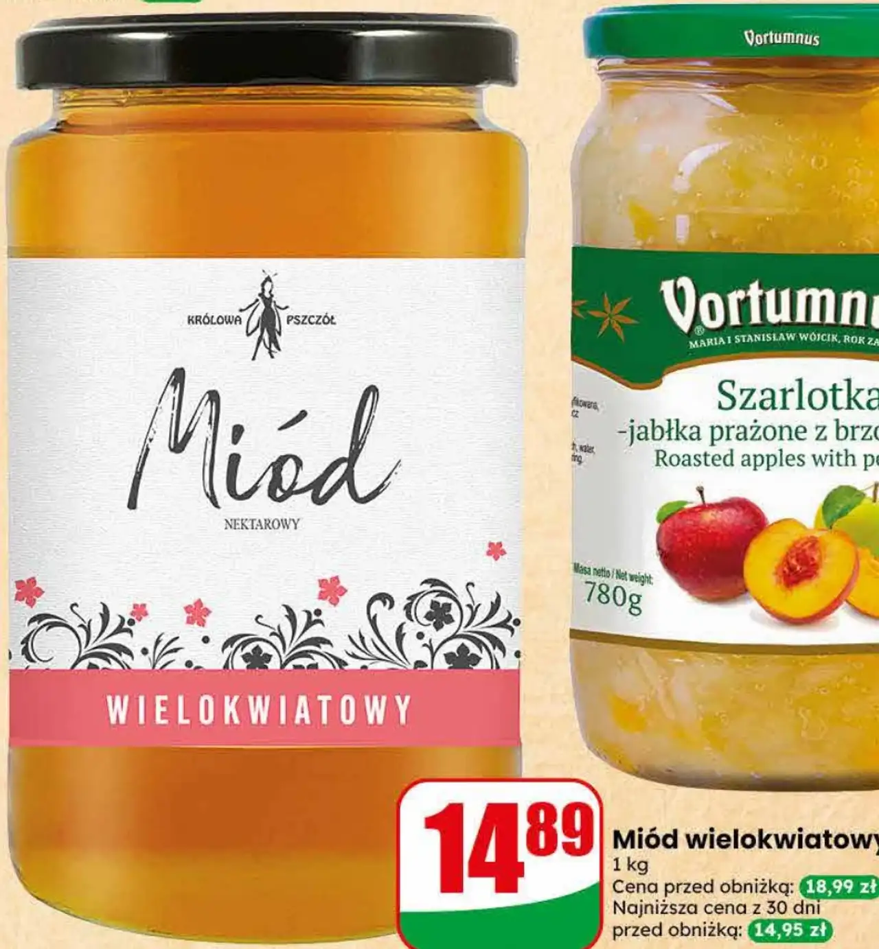 Miód nektarowy wielokwiatowy Królowa Pszczół