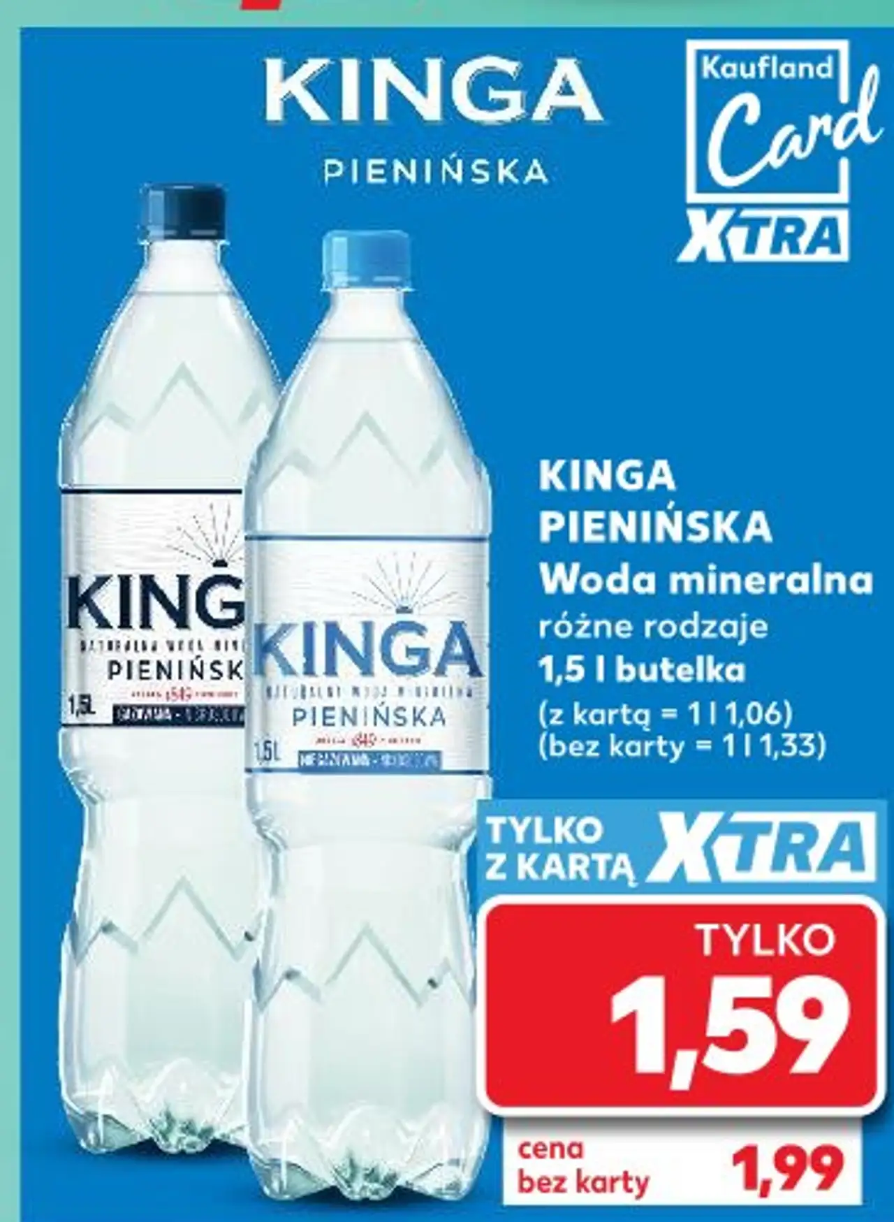 KINGA PIENIŃSKA Woda mineralna