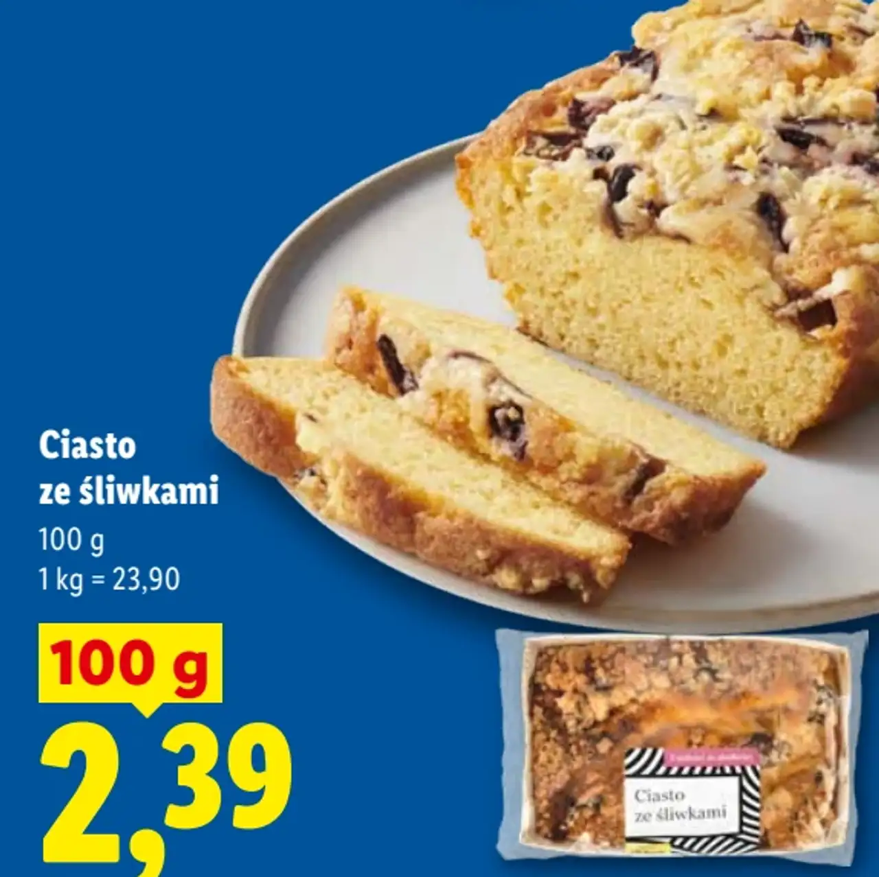 Ciasto ze śliwkami