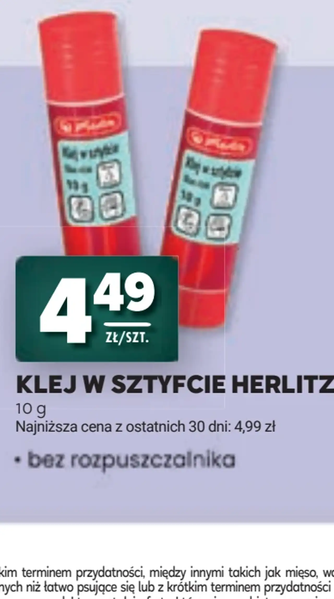 Klej w sztyfcie Herlitz