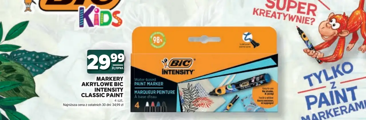 Markery akrylowe BIC Intensity Classic Paint
