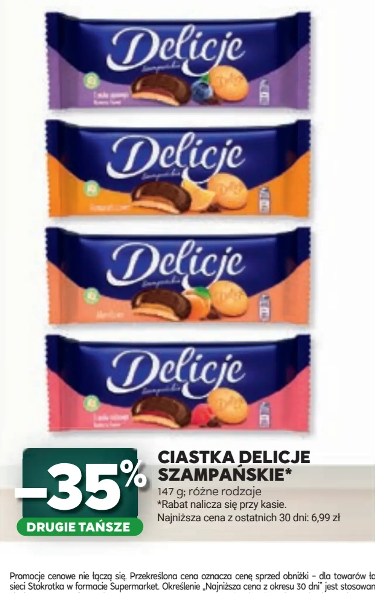 Ciastka Delicje Szampańskie