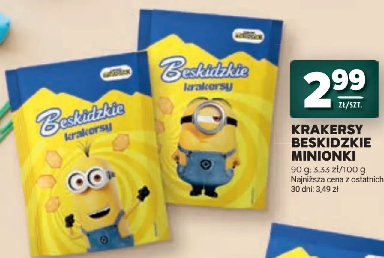 Krakersy Beskidzkie Minionki