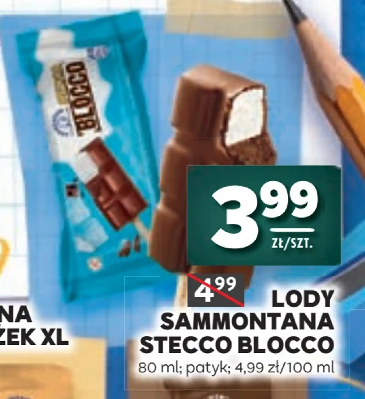 Lody Sammontana Stecco Blocco