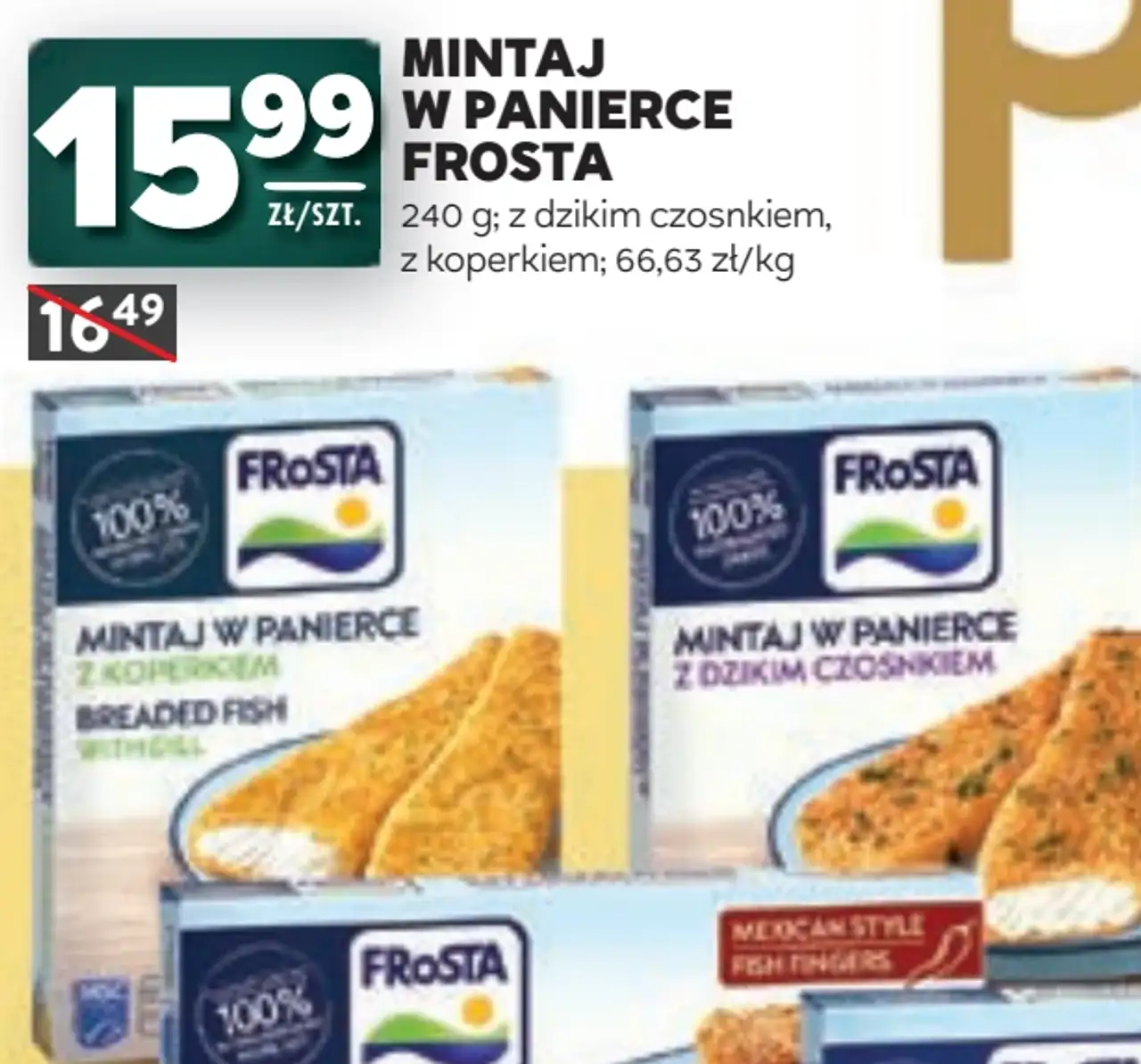 Mintaj w panierce FRoSTA