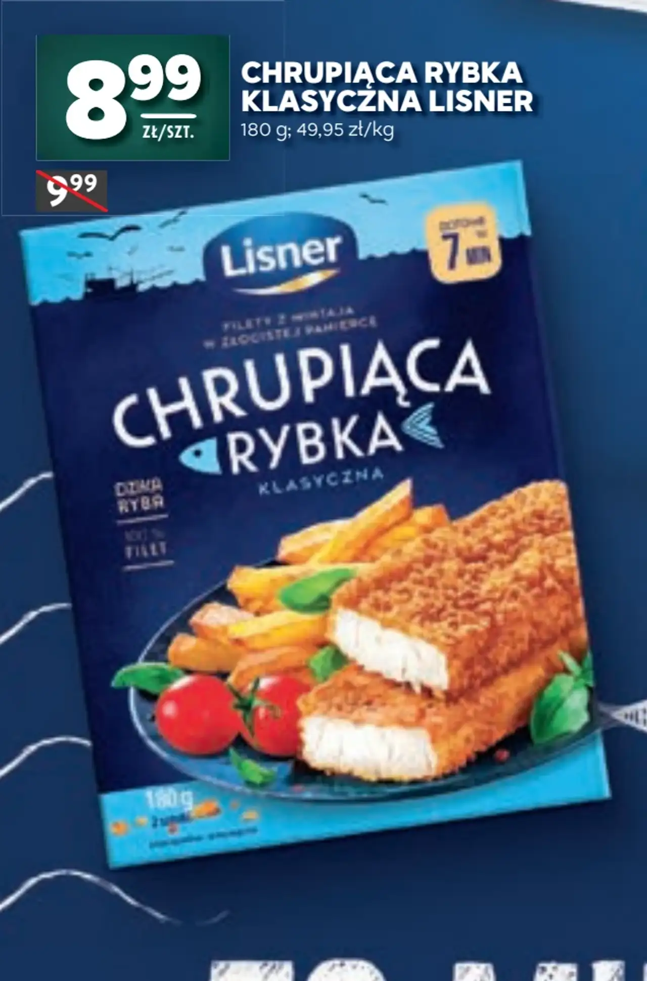 Chrupiąca Rybka Klasyczna Lisner