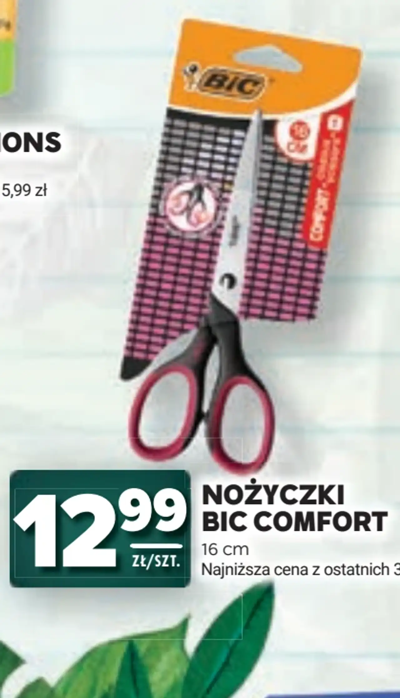 Nożyczki Bic Comfort