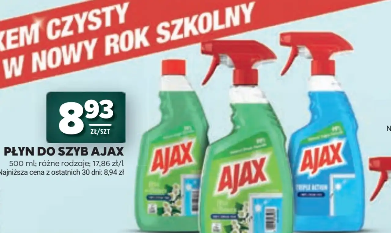 Płyn do szyb Ajax