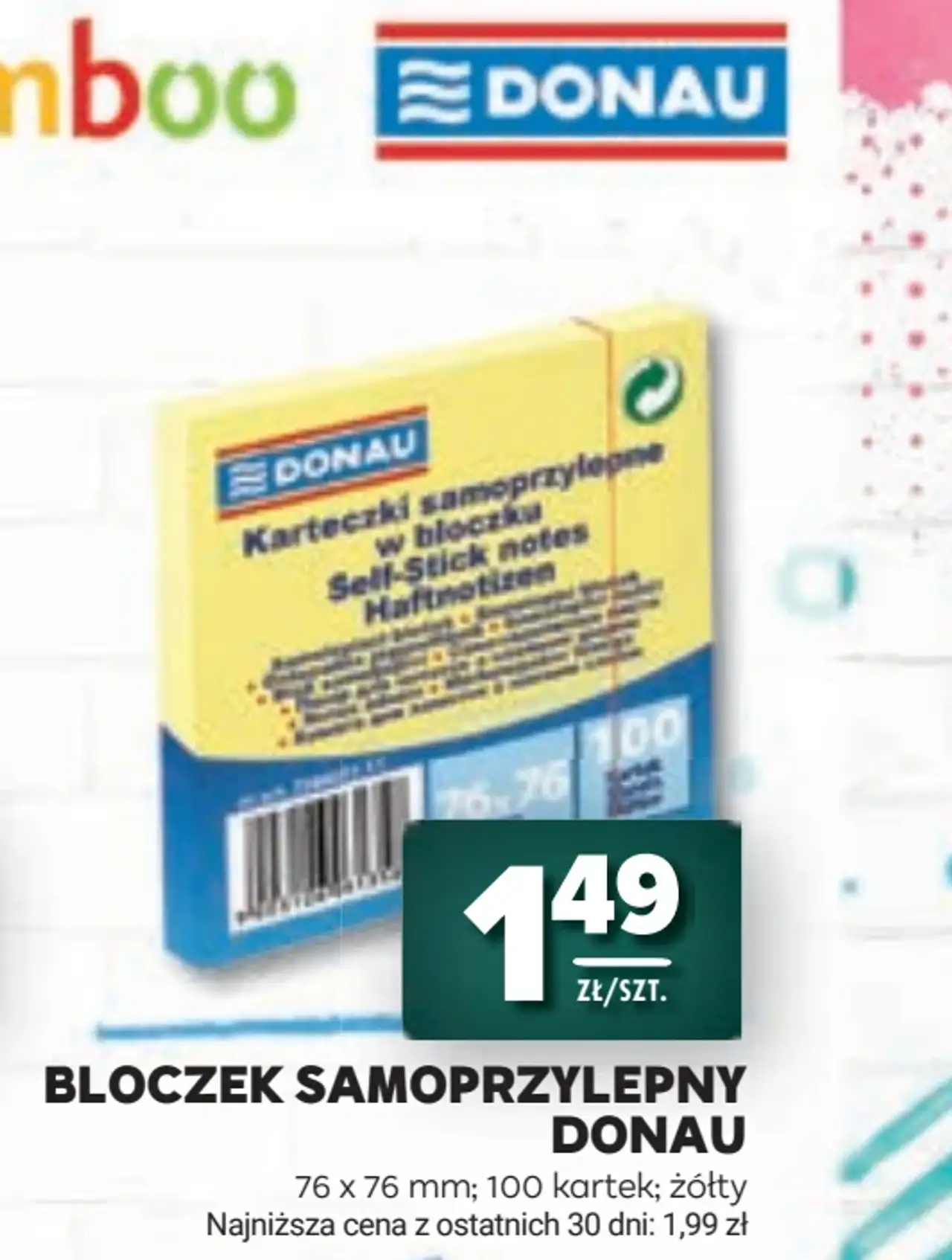 Bloczek samoprzylepny Donau